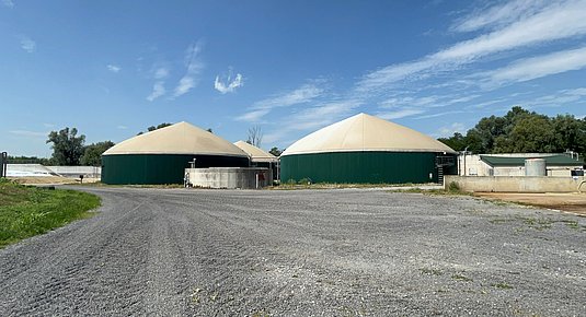 Biogasanlagen von Fattorie Novella Sentieri, übernommen von der Elevion Group zur Expansion in Italien.
